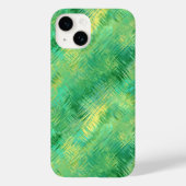 Emerald Green Glassy Texture Case-Mate iPhone Hülle (Rückseite)