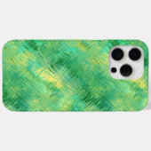 Emerald Green Glassy Texture Case-Mate iPhone Hülle (Rückseite (Horizontal))