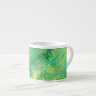 Emerald Green Glassy Texture Espressotasse