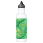 Emerald Green Glassy Texture Trinkflasche (Links)
