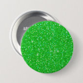 Emerald Green Glitzer Effect Button (Vorne & Hinten)