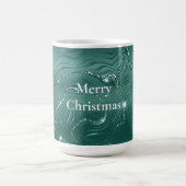 Emerald Green Glitzy Marble Kaffeetasse (Mittel)