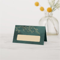 Emerald Green & Gold Botanische Hochzeit