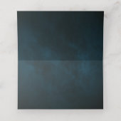 Emerald Green Gold Fairy Tale Whimsical Platzkarte (Innenseite Aufgefaltet)