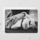 Emerald Green Gold Wedding 4 Foto Save the Date (Rückseite)