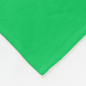 Emerald Green Greece Key Rnd Frame Initial Monogra Fleecedecke (Ecke)