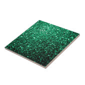 Emerald Green Imitats Glitzer Glitzern Fliese (Seite)