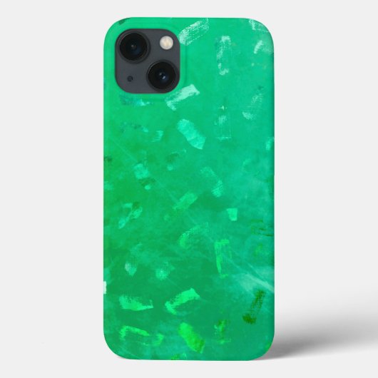 Emerald & Green Imitats Glitzer Textur Case-Mate iPhone Hülle (Rückseite)