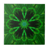 Emerald Green Irish Keramik Tile Fliese (Vorderseite)