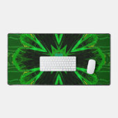 Emerald Green Irish Theme Custom Desk Mat Schreibtischunterlage (Tastatur & Maus)