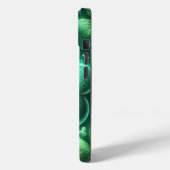 Emerald Green Kleeblatt Hüllen (Rückseite / Links)
