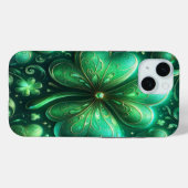 Emerald Green Kleeblatt Hüllen (Rückseite (Horizontal))