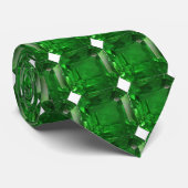 Emerald Green Krawatte (Gerollt)