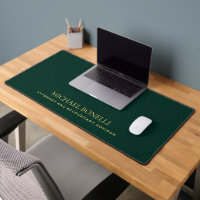 Emerald Green Leather Masculine Eleganter NAME