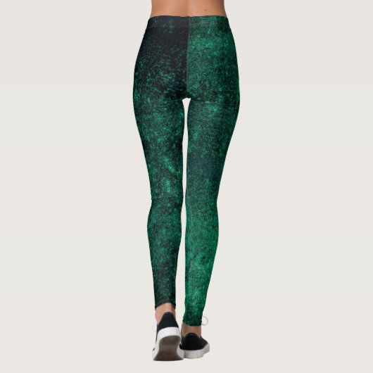 Emerald Green Leggings (Rückseite)