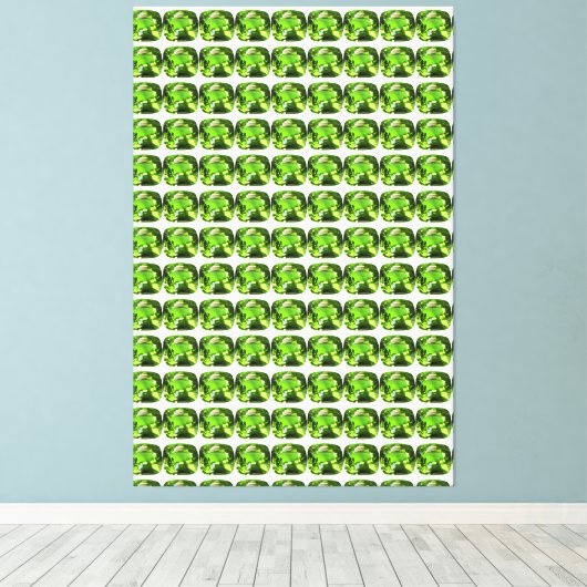 Emerald Green Leinwanddruck (Insitu (Holzboden))