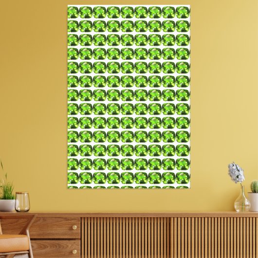 Emerald Green Leinwanddruck (Insitu (Wohnzimmer))