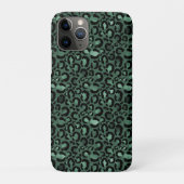 Emerald Green Leopard Print Case-Mate iPhone Hülle (Rückseite)