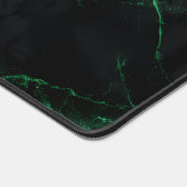 Emerald Green Lightning Marble Mouse Pad Schreibtischunterlage (Ecke)