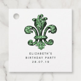 Emerald Green Lilie Geschenkanhänger