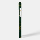 Emerald Green Marble Gold Glitzer Case-Mate iPhone Hülle (Rückseite / Links)