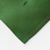 Emerald Green Marbled Agate Contemporary Stone Fleecedecke (Ecke)