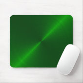 Emerald Green Metallic Looking Mouse Pad Mousepad (Mit Mouse)