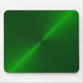 Emerald Green Metallic Looking Mouse Pad Mousepad (Vorne)