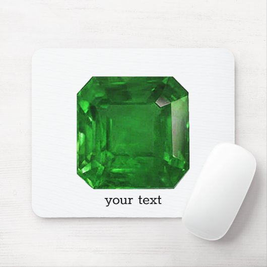 Emerald Green Mousepad (Mit Mouse)