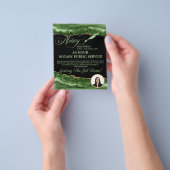 Emerald Green, Notar- und Kreditunterzeichner-Agen Flyer (Gruppe)