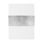 Emerald Green Peacock Wedding Einladungsbanderole (Rückseitenbeispiel)