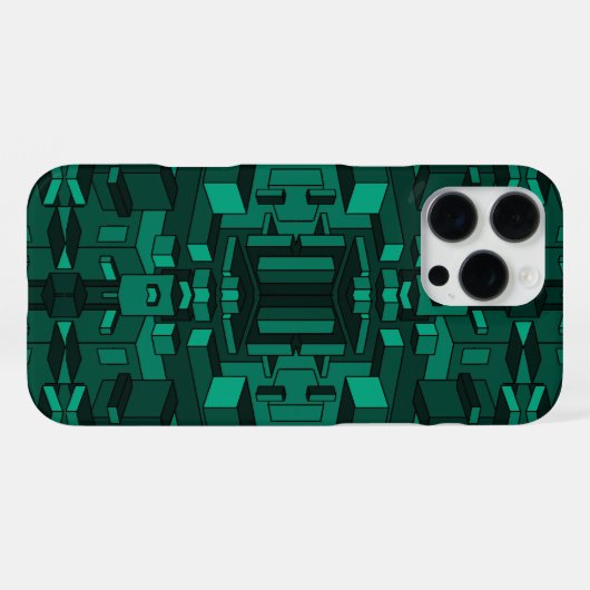 Emerald Green Phone Case iPhone Hülle (Rückseite (Horizontal))