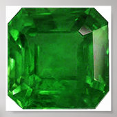 Emerald Green Poster (Vorne)