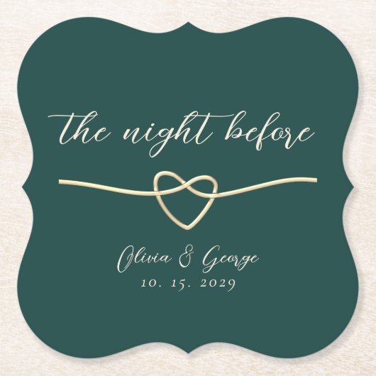 Emerald Green Probe Dinner Untersetzer (Vorderseite)