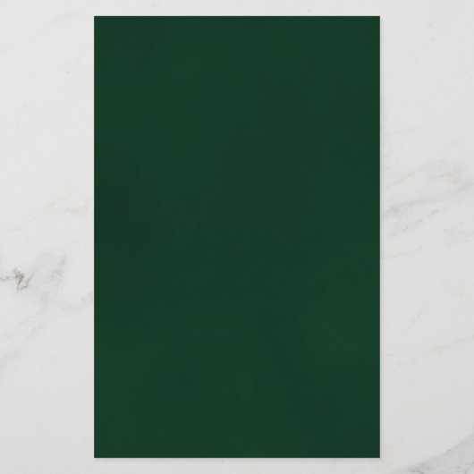 Emerald Green Rose HAUSHALT für Hochzeitsfeiern (Rückseite)