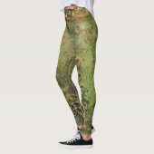 Emerald Green Rustic Steampunk Clock (11) Leggings (Links)