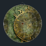 Emerald Green Rustic Steampunk Clock (12) Dartscheibe<br><div class="desc">Mit diesem einzigartigen Steampunk-Wanduhr-Dartboard können Sie Ihr Dart-Spiel noch weiter steigern. Es verbindet die Präzision von Darts mit dem zeitlosen Reiz Vintager Uhren,  sodass jeder Wurf einen Augenblick zum Genießen bietet. Bestelle noch heute!</div>