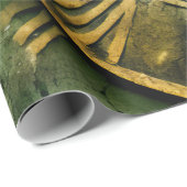 Emerald Green Rustic Steampunk Clock (12) Geschenkpapier (Rolleneckpunkt)