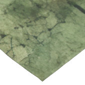 Emerald Green Rustic Steampunk Clock (12) Tischdecke (Schrägansicht)