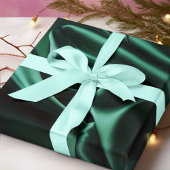 Emerald Green Satin Luxury Seidenpapier