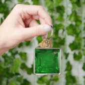Emerald Green Schlüsselanhänger (Hand)