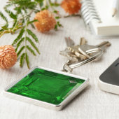 Emerald Green Schlüsselanhänger (Seite)