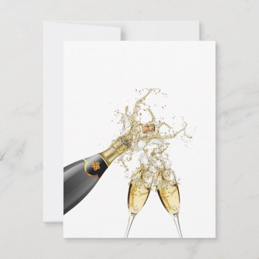 Emerald Green Silver Geometric Brunch & Bubbly Einladung (Rückseite)