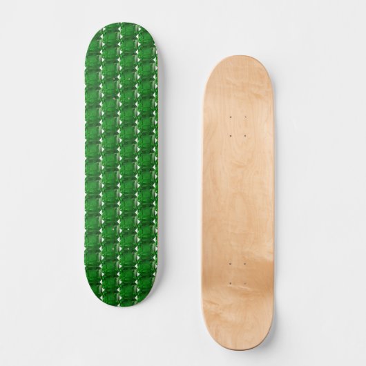 Emerald Green Skateboard (Vorderseite)