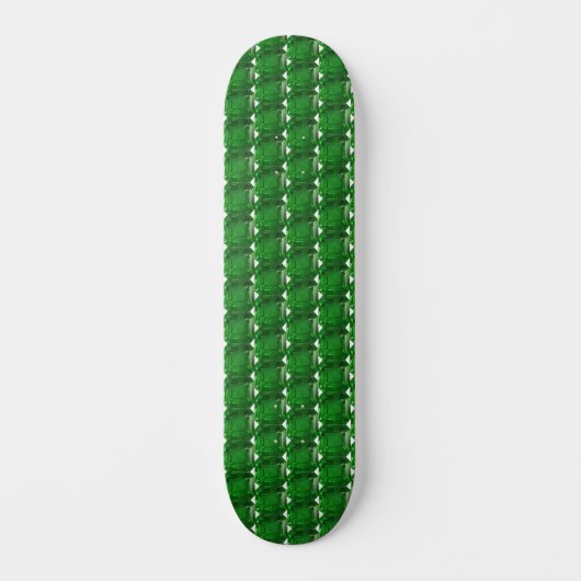 Emerald Green Skateboard (Vorderseite)