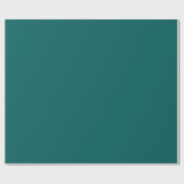 Emerald Green Solid Geschenkpapier (Flach)