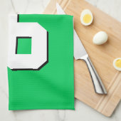 Emerald Green Sports Jersey Team Jersey Handtuch (Viertel Falte)