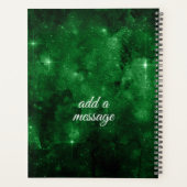 Emerald Green Stars Sky Planer (Rückseite)