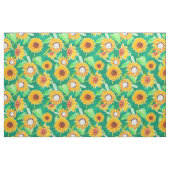 Emerald Green Sunblumen Stoff (Yard (91,4 cm))