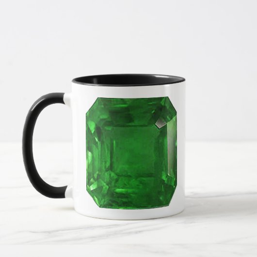 Emerald Green Tasse (Links)